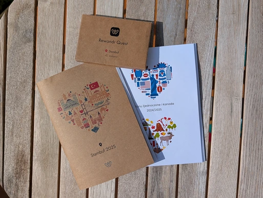 Questbooks and cards